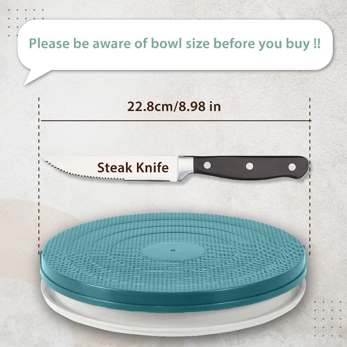 Soulthink® Ant Proof Cat Dog Bowl Tray - New Innovation anti Ant Pet Food Dish Indoor No Chemical No Water Needed Different from Traditional Trap (Turquoise Green)