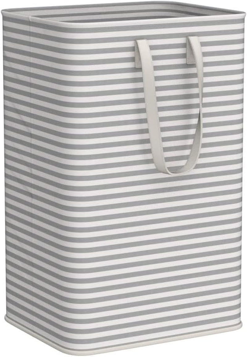 Lifewit 80L Large Laundry Baskets, Laundry Hampers Bags, 2 Pack, Grey