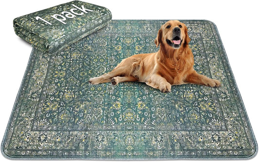 Washable Pee Pads for Dogs and Cats - 100% Waterproof Leakproof Reusable Puppy Pads, Super Absorbent & Non-Slip Whelping Training Pads Litter Mat for Furniture Protector Pet Housebreaking