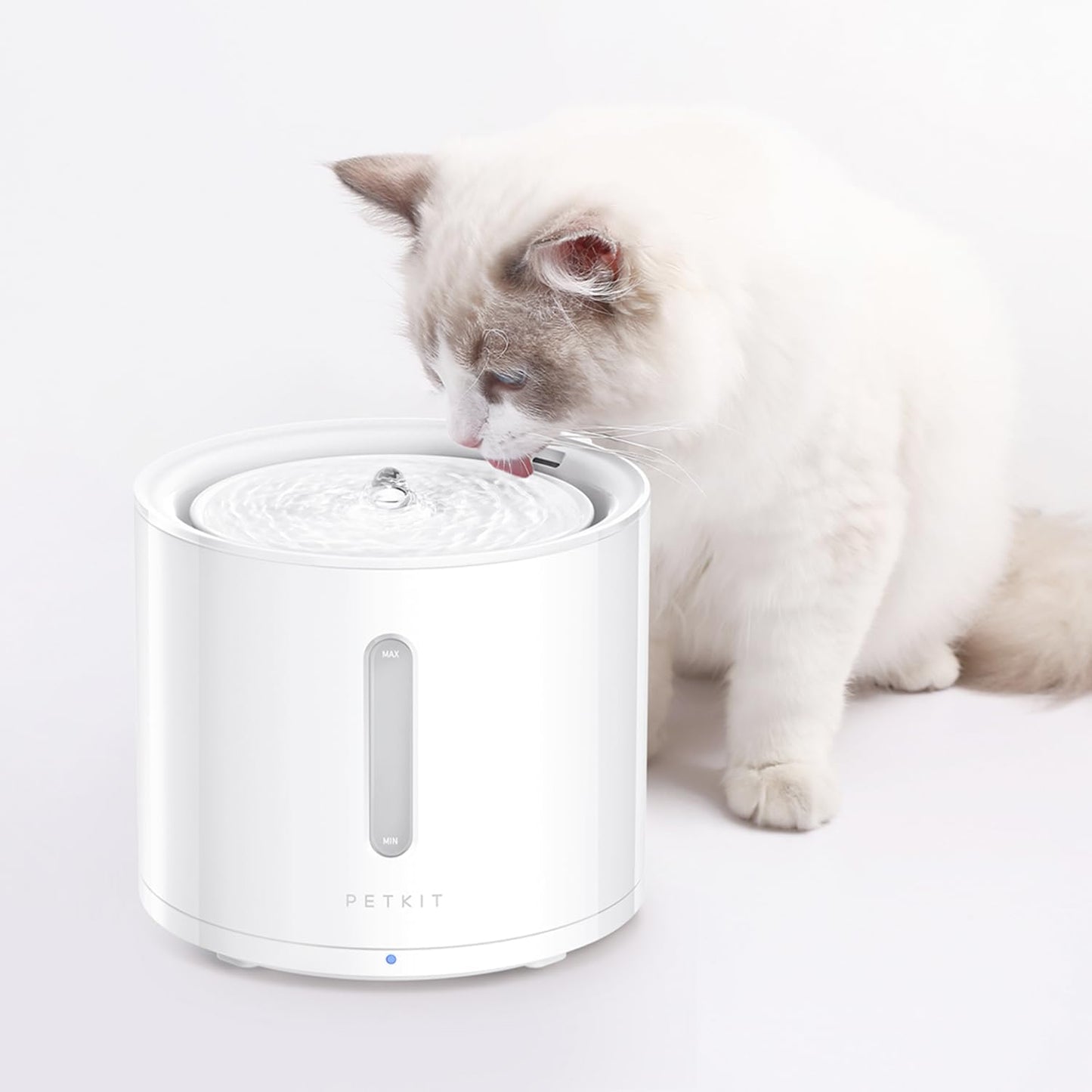 PETKIT EVERSWEET Solo 2 Cat Water Fountain with Pump, Ultra Quiet 70Oz/2L Pet Water Fountain for Cats and Dogs Inside, 3 Working Modes, Visualization Window, (App Control)