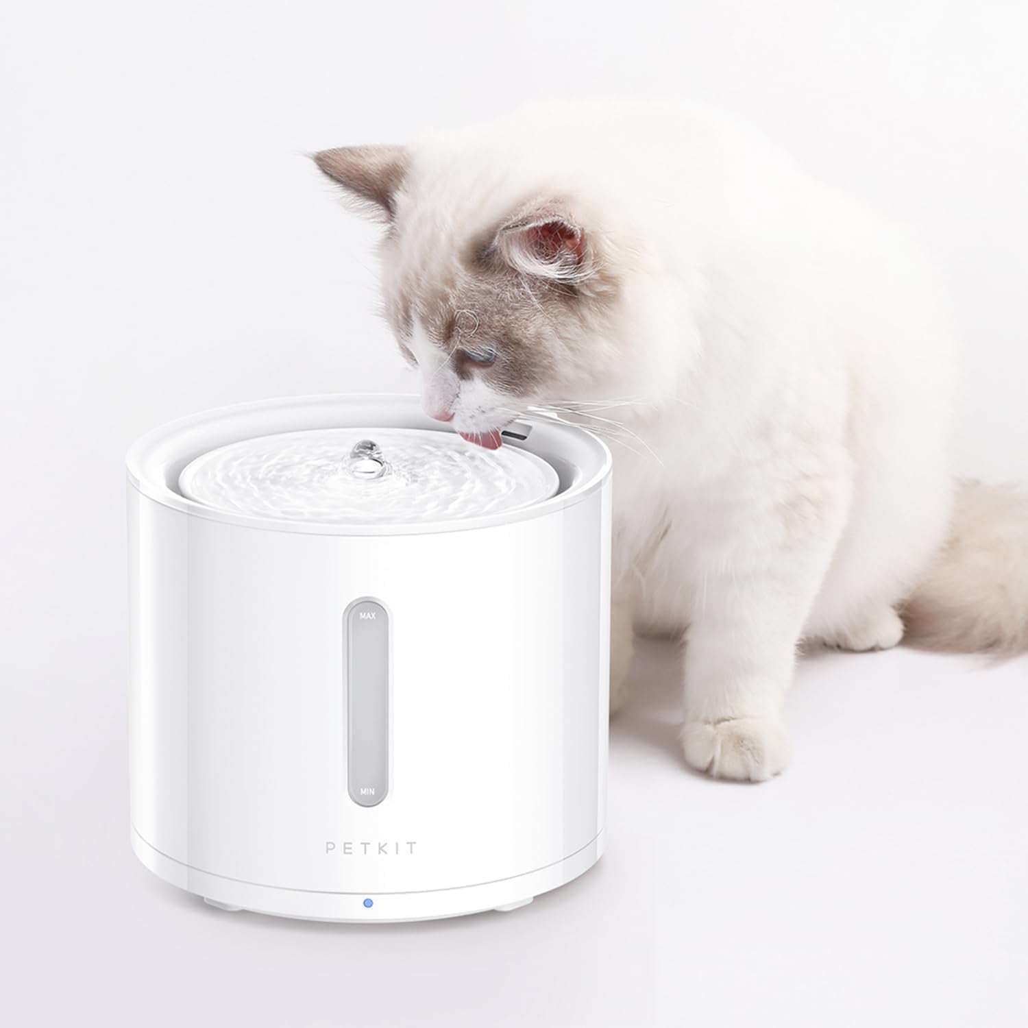 PETKIT EVERSWEET Solo 2 Cat Water Fountain with Pump, Ultra Quiet 70Oz/2L Pet Water Fountain for Cats and Dogs Inside, 3 Working Modes, Visualization Window, (App Control)