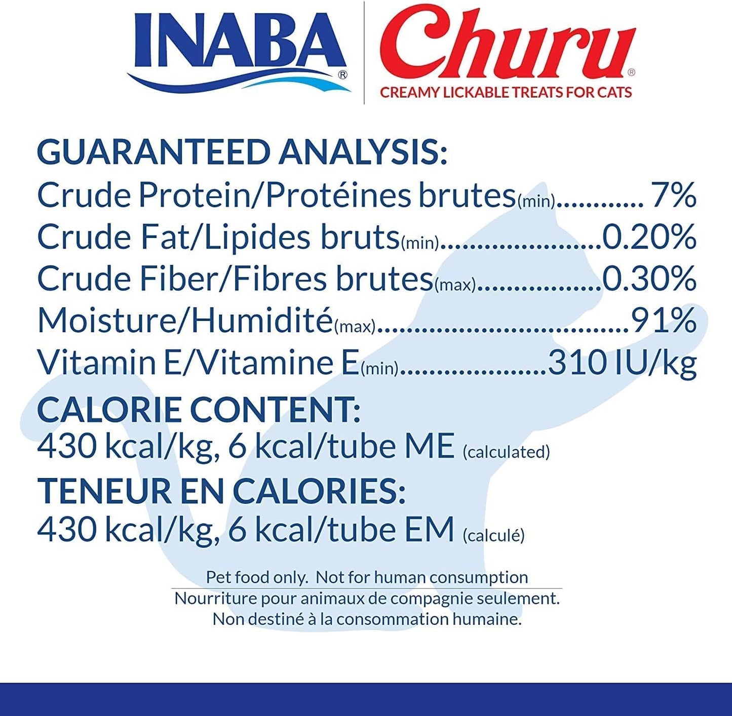 INABA Churu Cat Treats, Grain-Free, Creamy Purée Cat Treat/Topper, Tuna & Chicken Variety