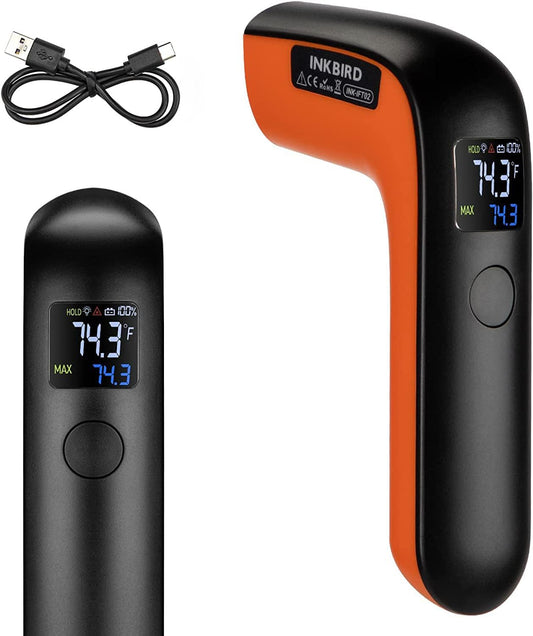 Rechargeable Infrared Thermometer Gun for Cooking, Laser Temperature Gun