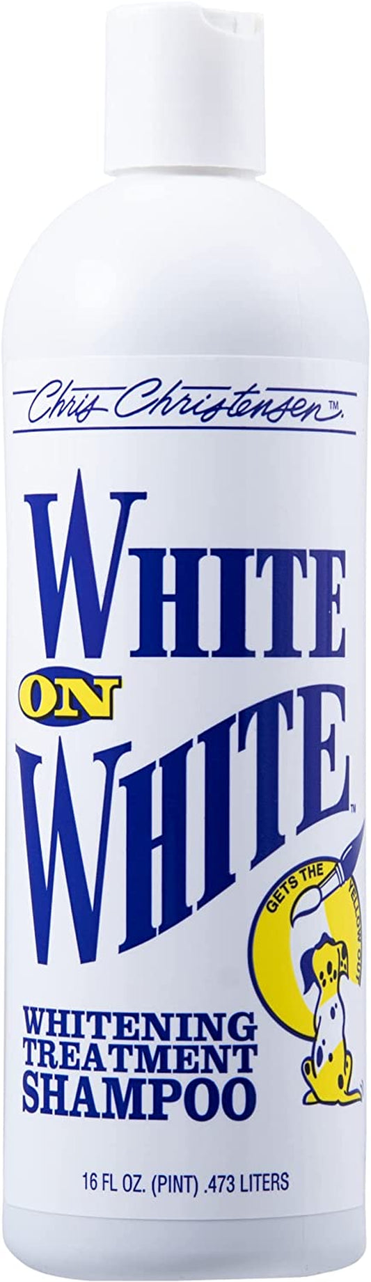 Chris Christensen White on White Whitening Treatment Dog Shampoo (16OZ)