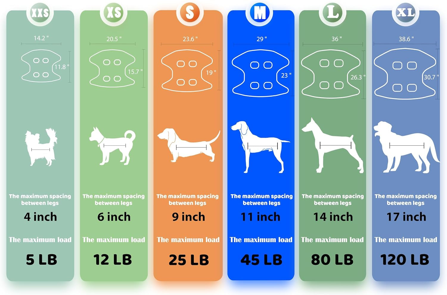 Guzekier Dog Grooming Hammock Harness for Dogs, Dog Nail Clipper