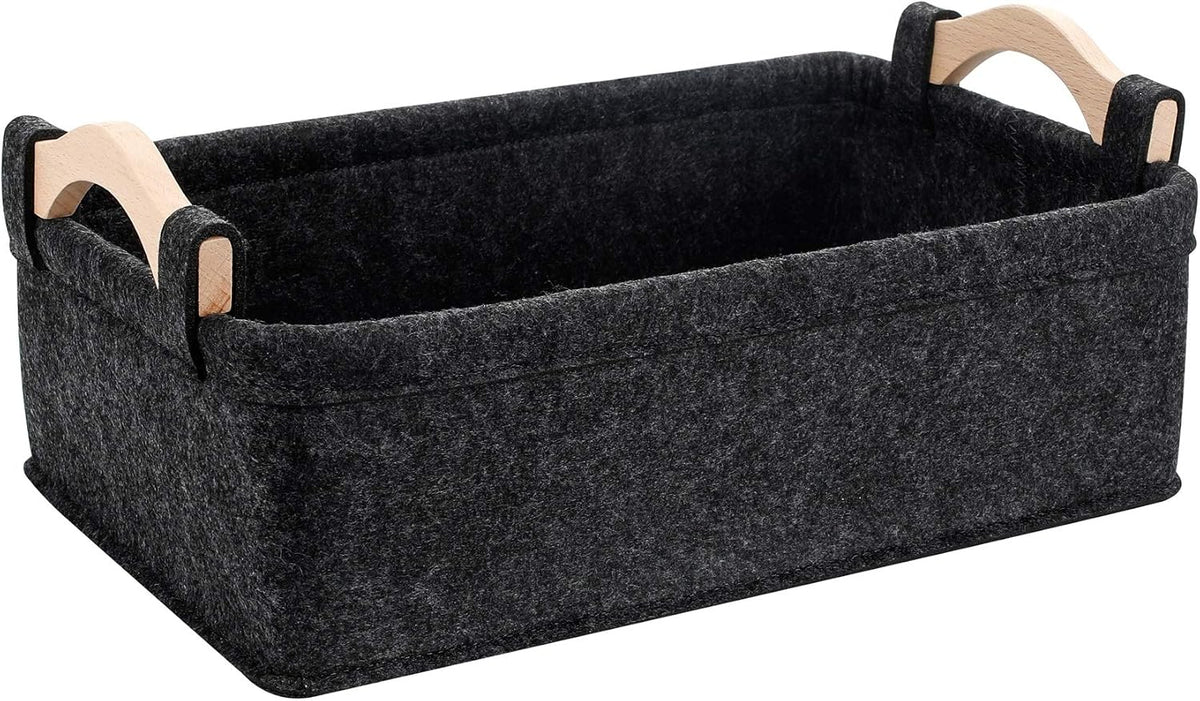 Collapsible Storage Baskets Bins Fabric Storage Basket Cube Organizer for Small Toys Keys Make up Hair Cosmetic Drawer Home Decor Storage Basket Medium