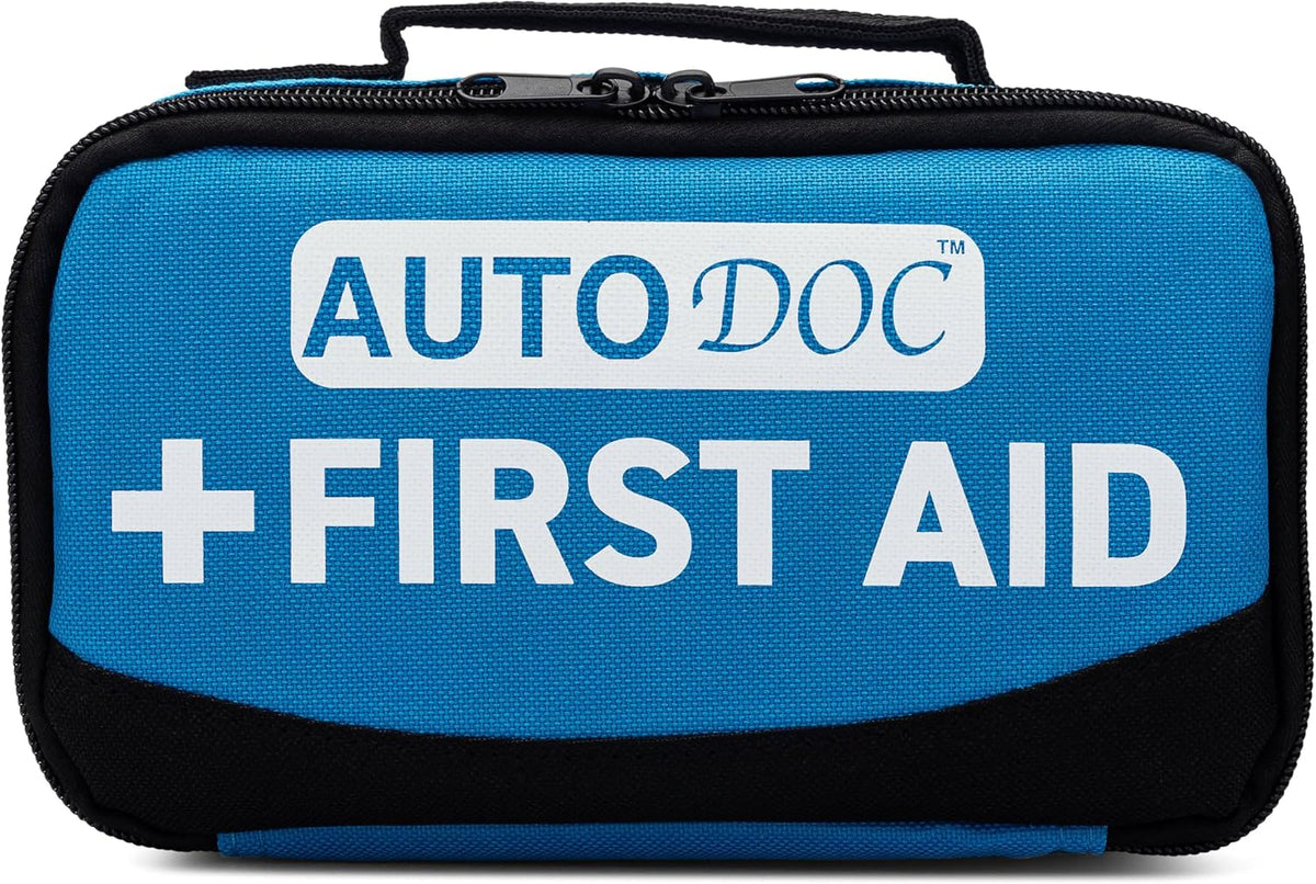 Auto First Aid Kit for Car, Truck, Vehicles, 100 Piece - OSHA Compliant