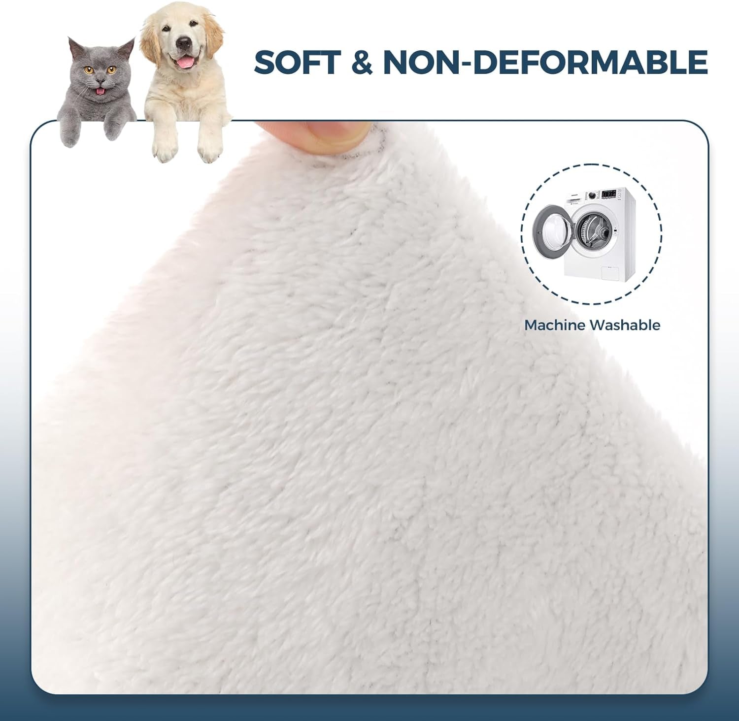 Admaison Cat Hammock for Cage Hanging Reversible 2Pack,Pet Hammock Bed Adjustable,Soft Sleeping Hammock for Cats,Ferret,Puppy,Rabbits,Small Animals (M, CAT)