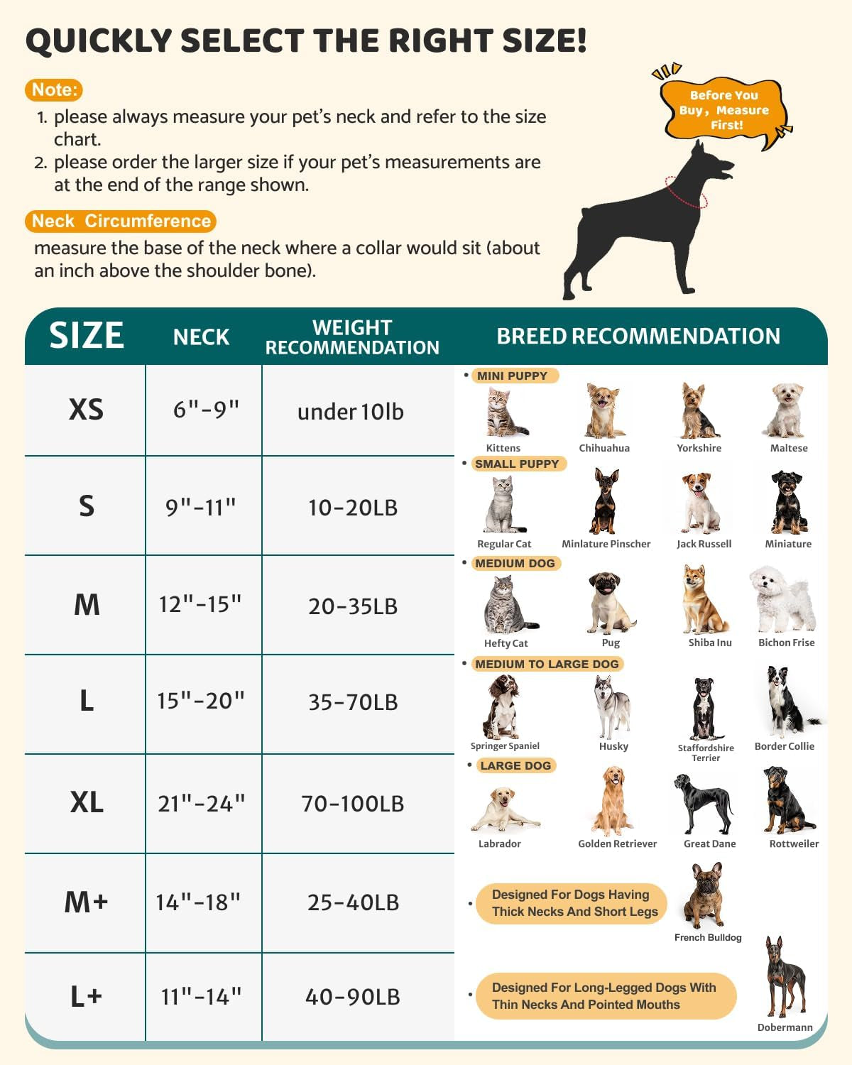 MIDOG Inflatable Dog Cone Collar – Soft Dog Cone Alternative after Surgery, Comfortable Recovery Neck Donut Ecollar for Small Medium & Large Dogs and Cats to Stop Licking & Vision-Friendly (Rose,L)