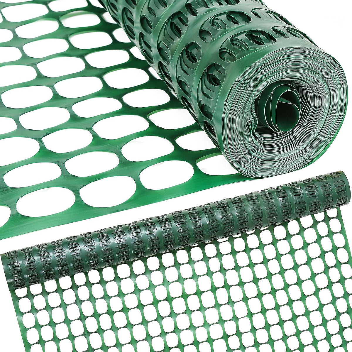 Green Construction Fence, Temporary Fencing, Snow Fence, 4X100 FT