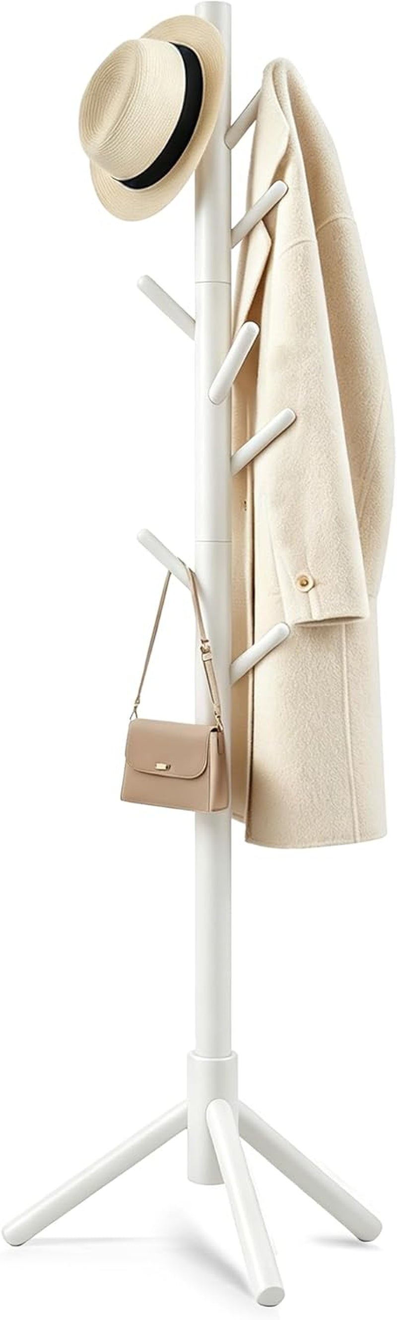 Wooden Coat Rack Freestanding