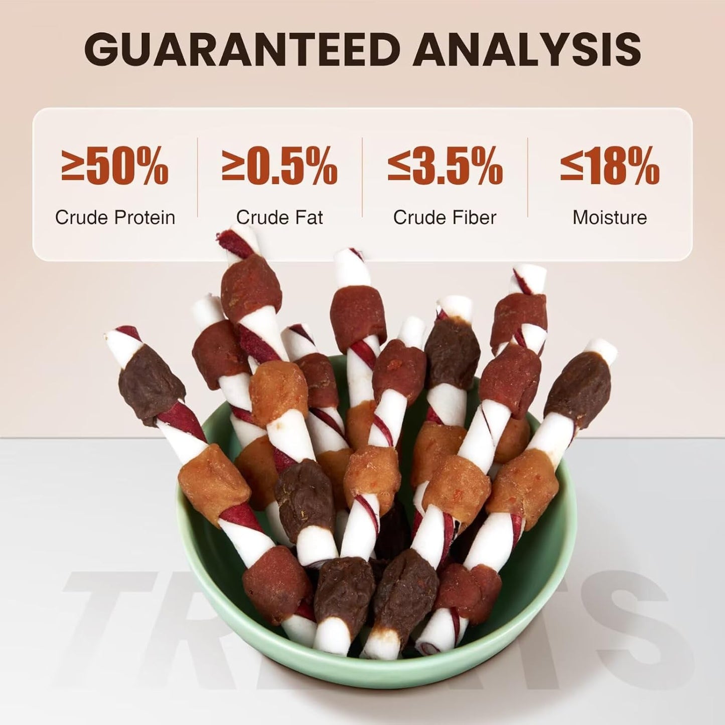 Likable Pets Dog Treats Kabobs with Fresh Duck,Chicken,Carrot,Chicken Liver-Easily Digestible,Exercises Mouth&Jaw-Healthy Dental Treats for All Dogs-Keeps Pet Happy&Healthy 7.05 Oz（Pack of 1）