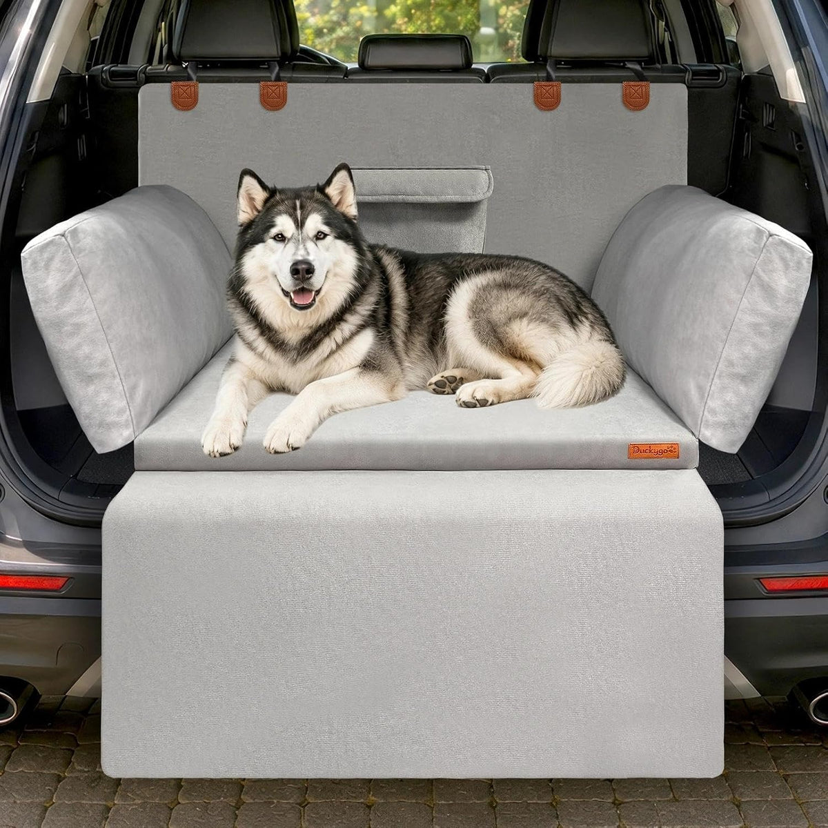 SUV Cargo Liner for Dog, Orthopedic SUV Dog Bed for Truck, Medium