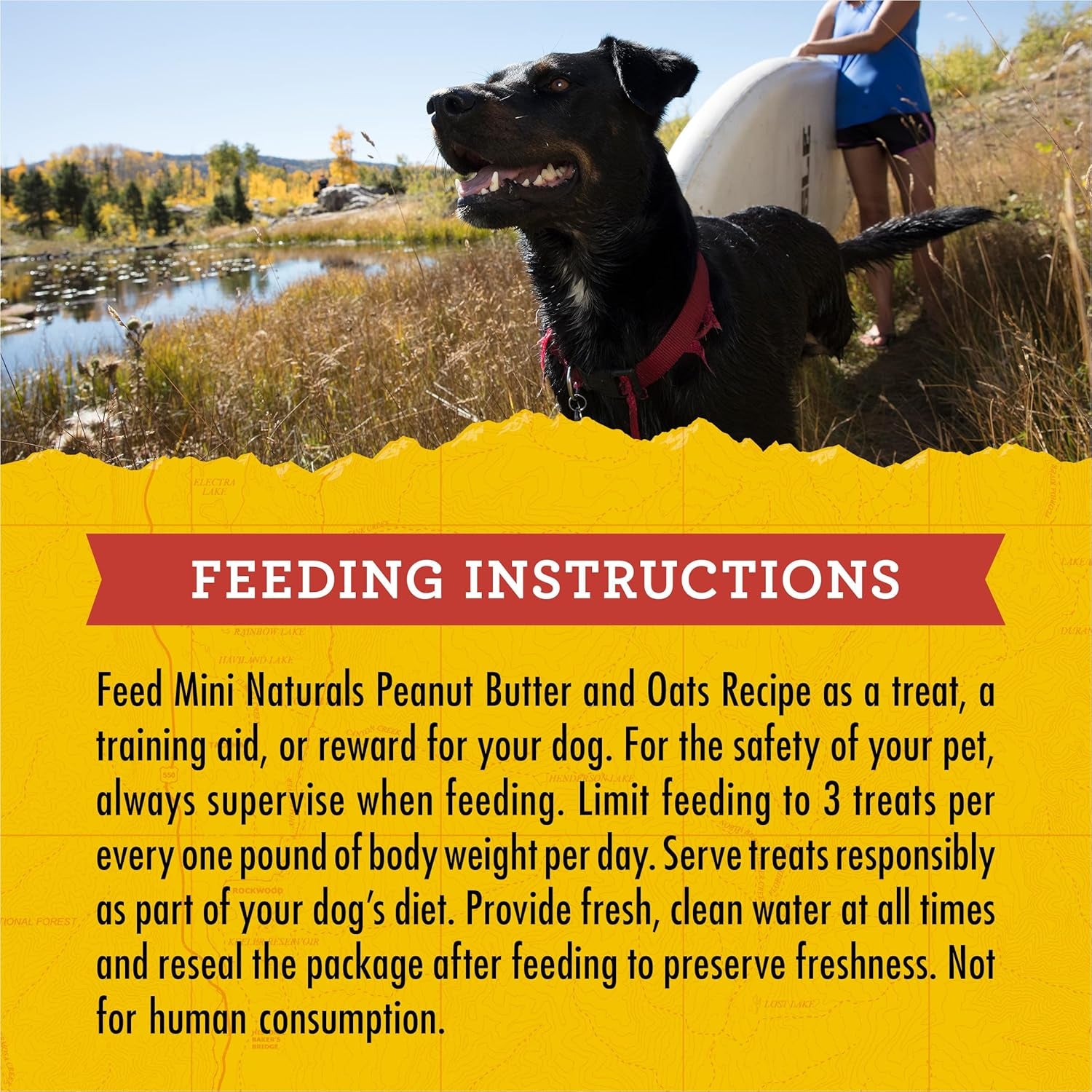 Zuke`S Mini Naturals Dog Treat Peanut Butter 1Lb