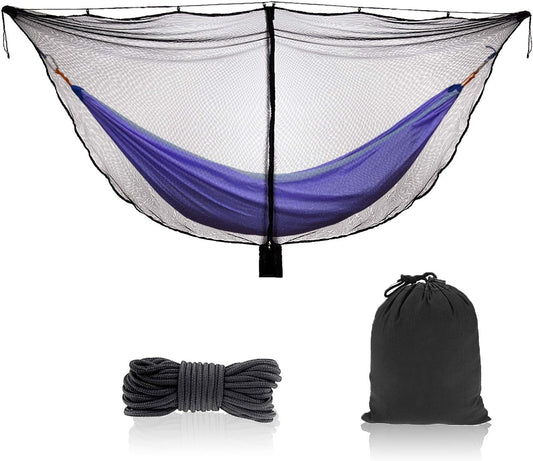 TOBWOLF Camping Hammock Net, Outdoor Mosquito Net with 360° Protection