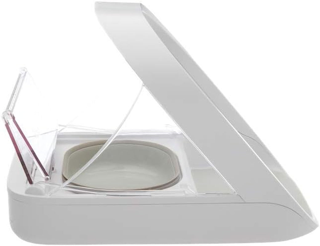 Sure Petcare -Sureflap - Surefeed - Microchip Pet Feeder - Selective-Automatic Pet Feeder Makes Meal Times Stress-Free, Suitable for Both Wet and Dry Food - MPF001