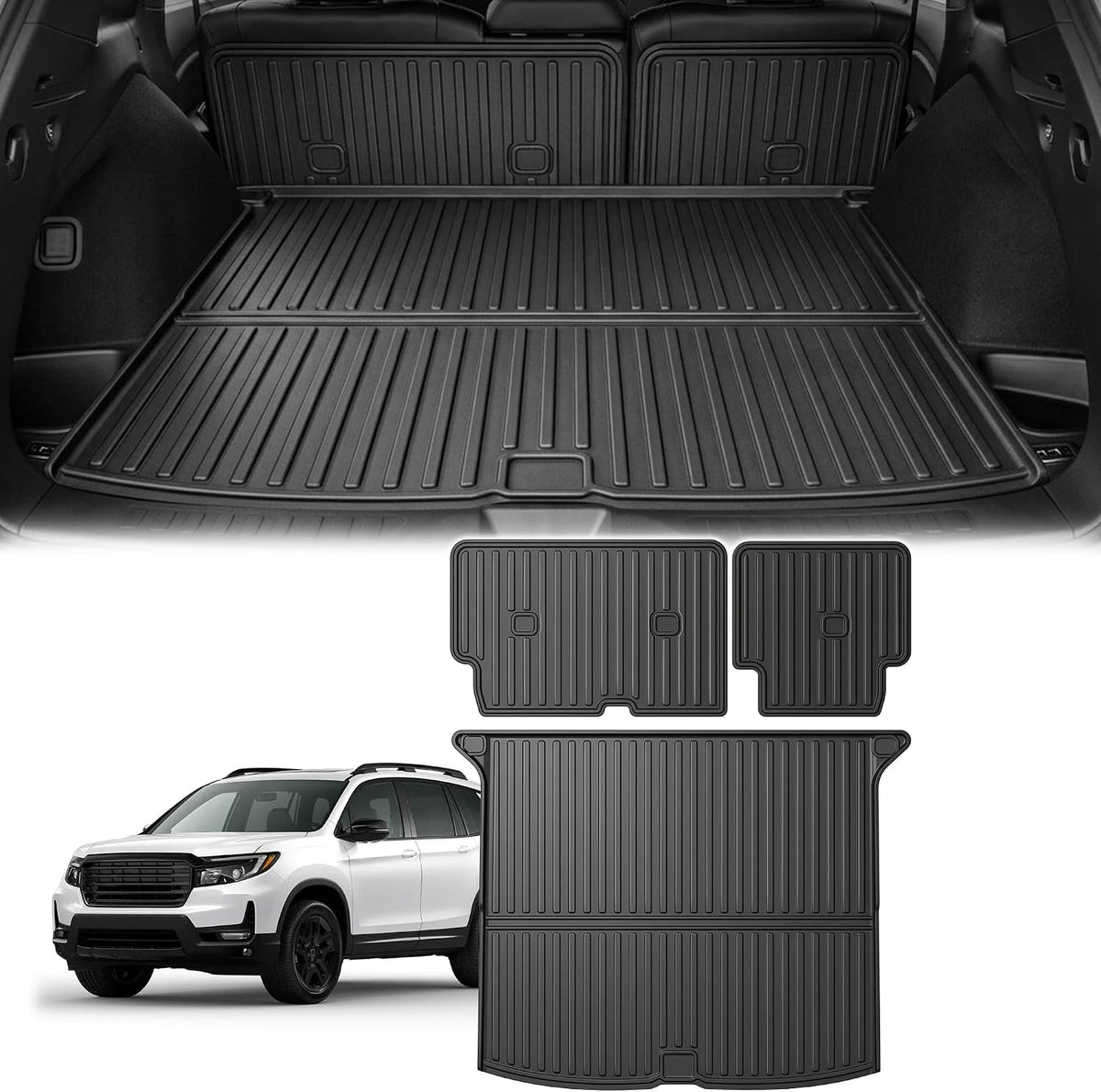 AOMSAZTO Cargo Liner Fit for Honda Passport 2019-2025