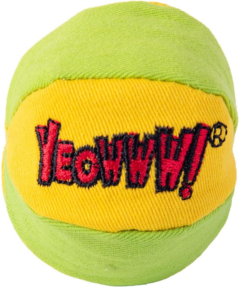 Yeowww! Catnip My Cats Balls Toys for Cats - 3-Pack - Durable Cotton Twill - Made in the USA - Stuffed with Organically Grown Catnip