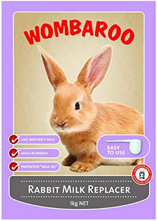 Wombaroo Rabbit Milk Replacer for Baby Bunnies - 35.2 Ounces (1 Kilogram)