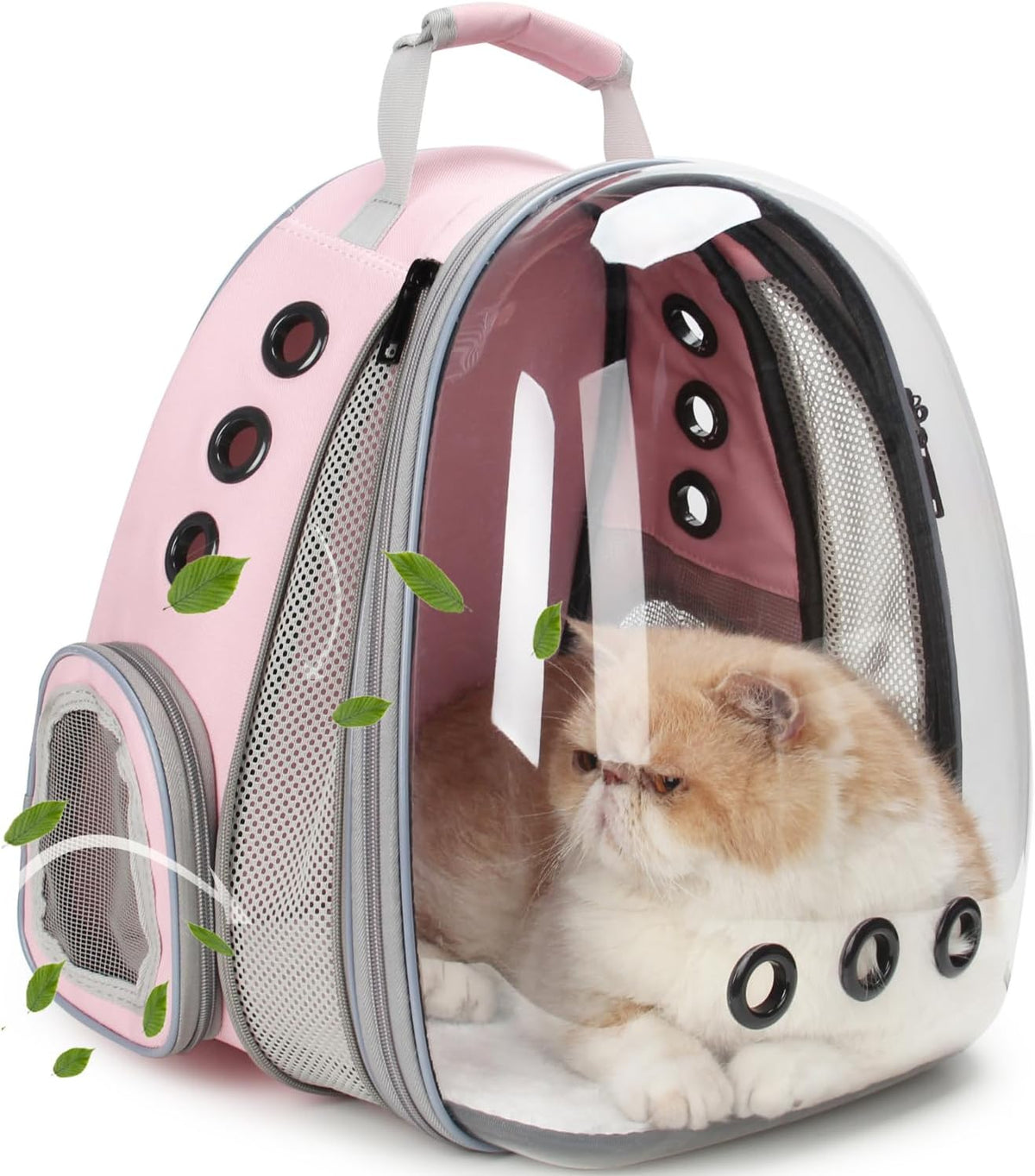 Lollimeow Expandable Bubble Cat Carrier Backpack, Supports up to 16 Lbs