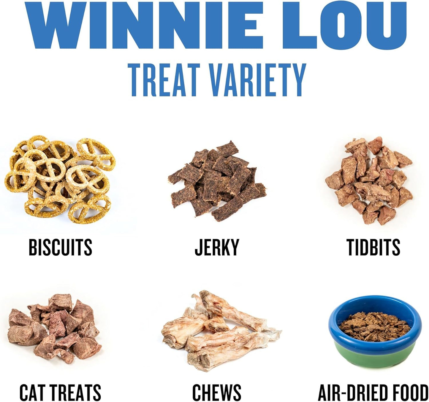Winnie Lou Organic Dog Treats – Natural Dog Biscuits, USA Made, Organic Ingredients, Clean, Sensative Stomach, All Breed Sizes, High Protein, Hypoallergenic, Berry Boost Bones (Pack of 2)