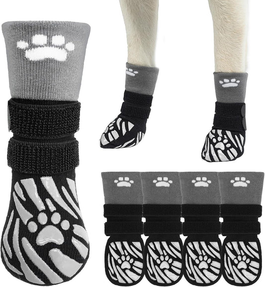 Non-Slip Dog Socks to Prevent Licking Paws for Hot/Cold Pavement