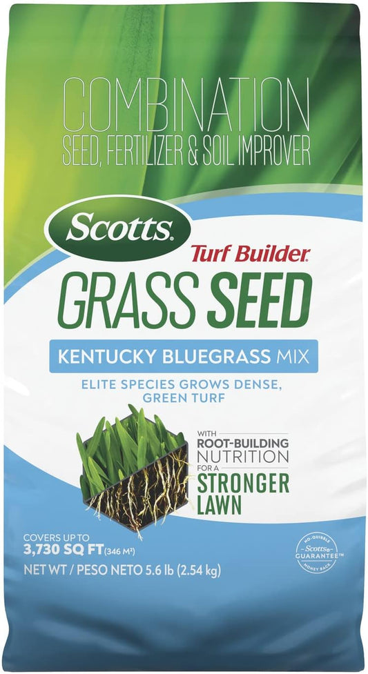 Scotts Turf Builder Grass Seed Kentucky Bluegrass Mix, 5.6 Lbs.