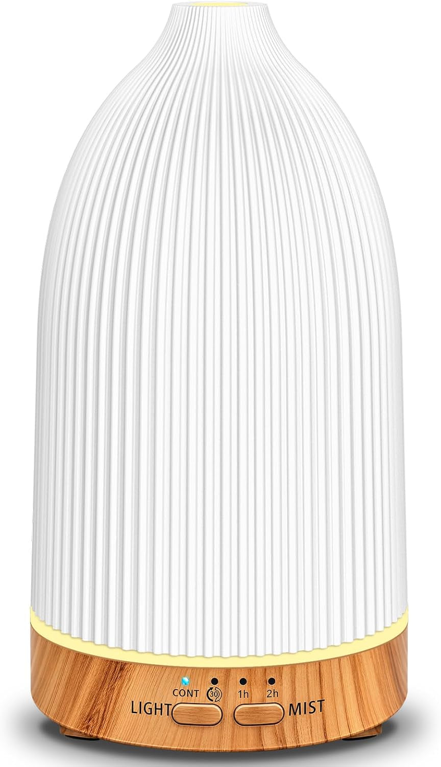 URPOWER 150Ml Essential Oil Diffusers for Home Aromatherapy Diffuser