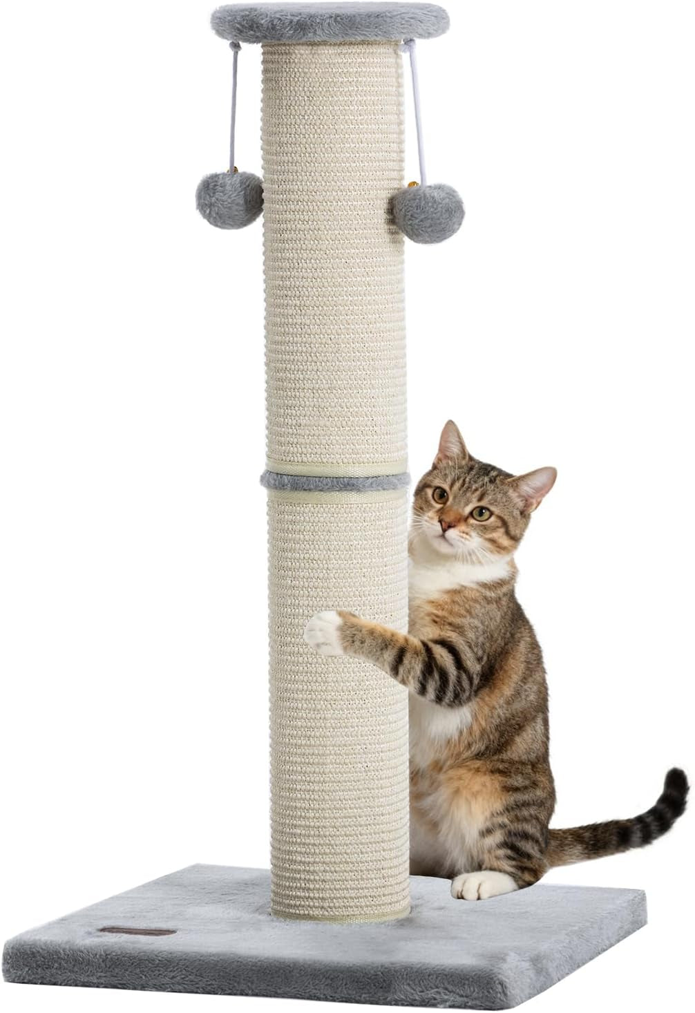 34" Cat Scratching Post with Replaceable Sisal Scratcher