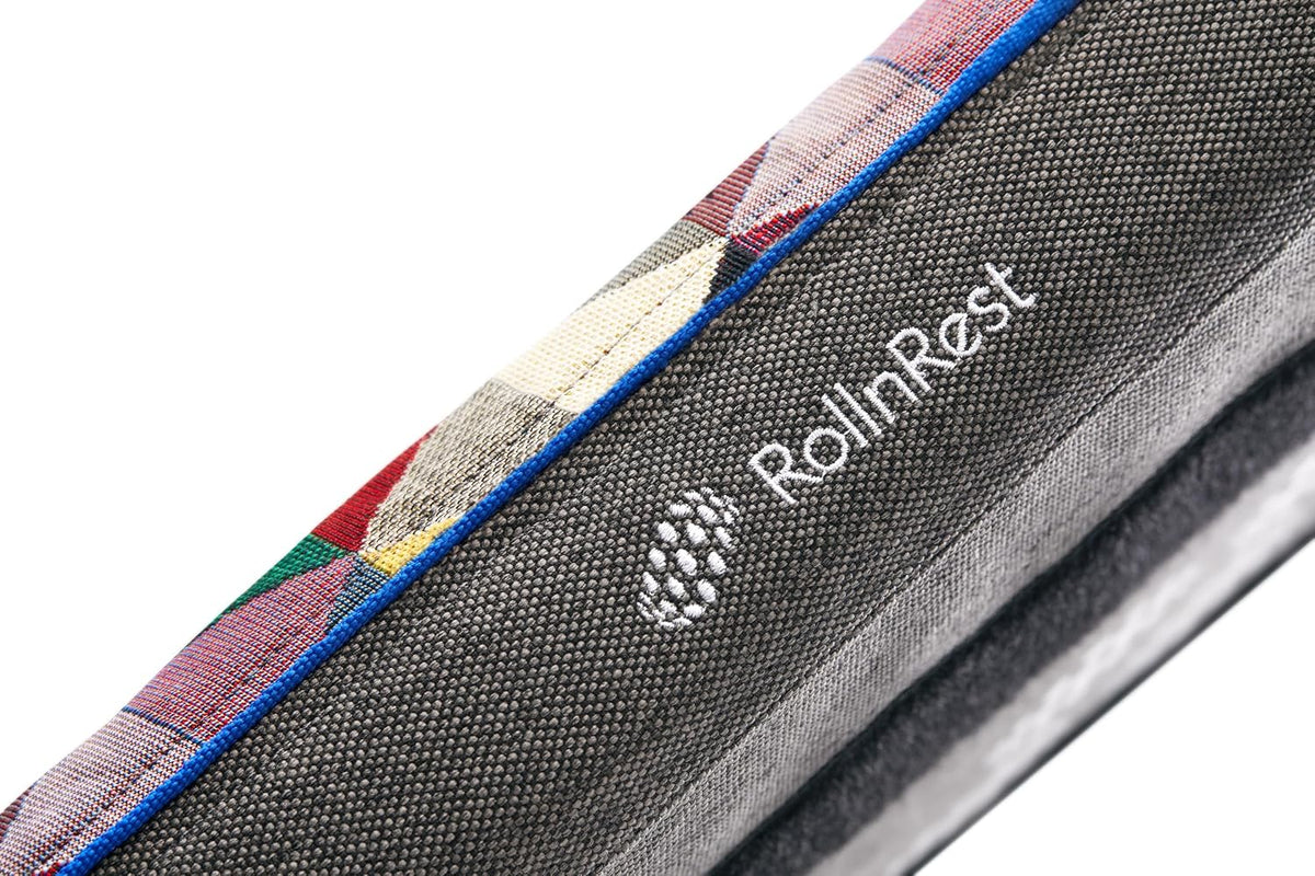Rollnrest Therapeutic PEMF Dog Bed – Orthopedic Cooling Memory Foam Bed for Dogs with Joint Support & Recovery, Elara Cover, Medium 35.4" X 23.6"
