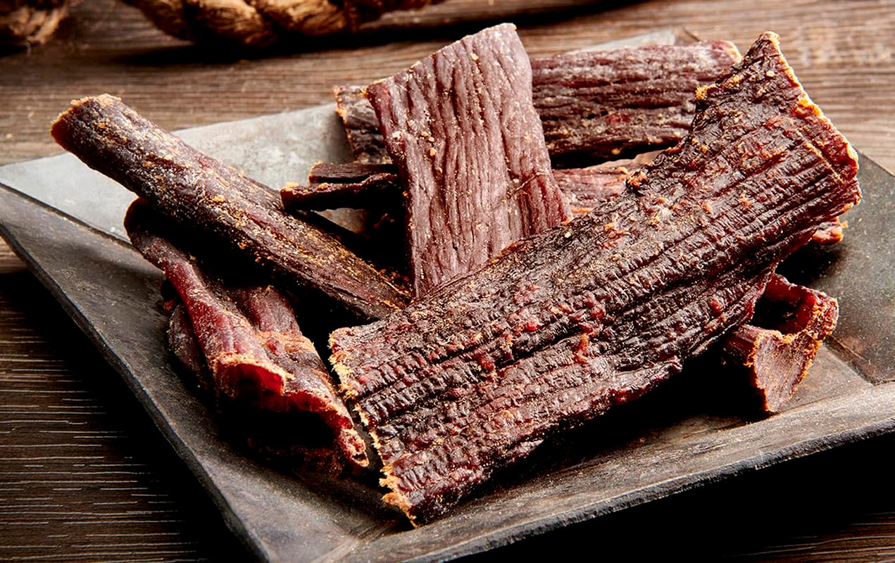 Wild Bills Hickory Smoked Beef Jerky Strips, 30-Count, 15-Ounce