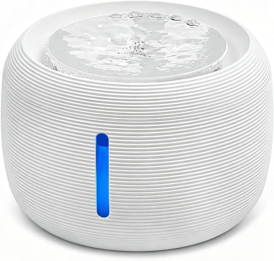 85Oz/2.5L Cat Water Fountain, Automatic Pet Water Fountains for Cats Indoor