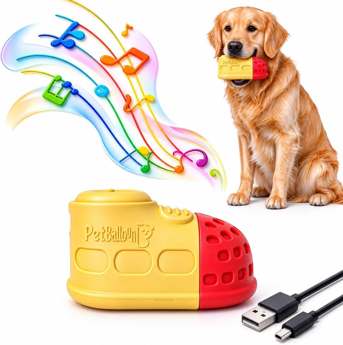 Recordable Big Shoe Dog Toy, Treat Dispensing Scented Chew Toy