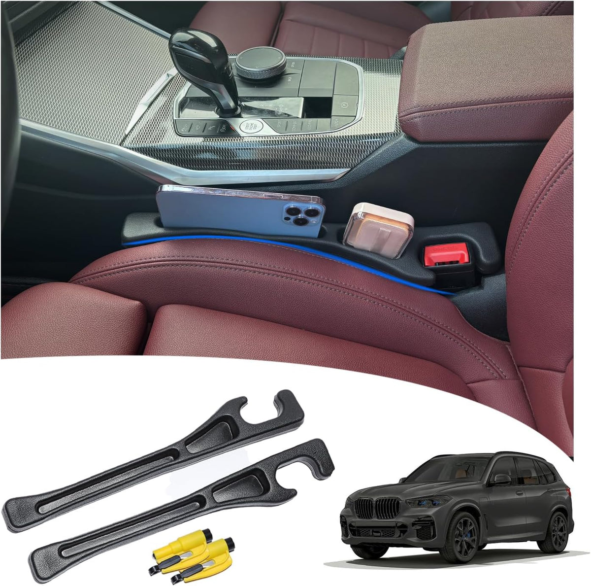 【Compatible with BMW X1 X3 X5】 Car Seat Gap Filler
