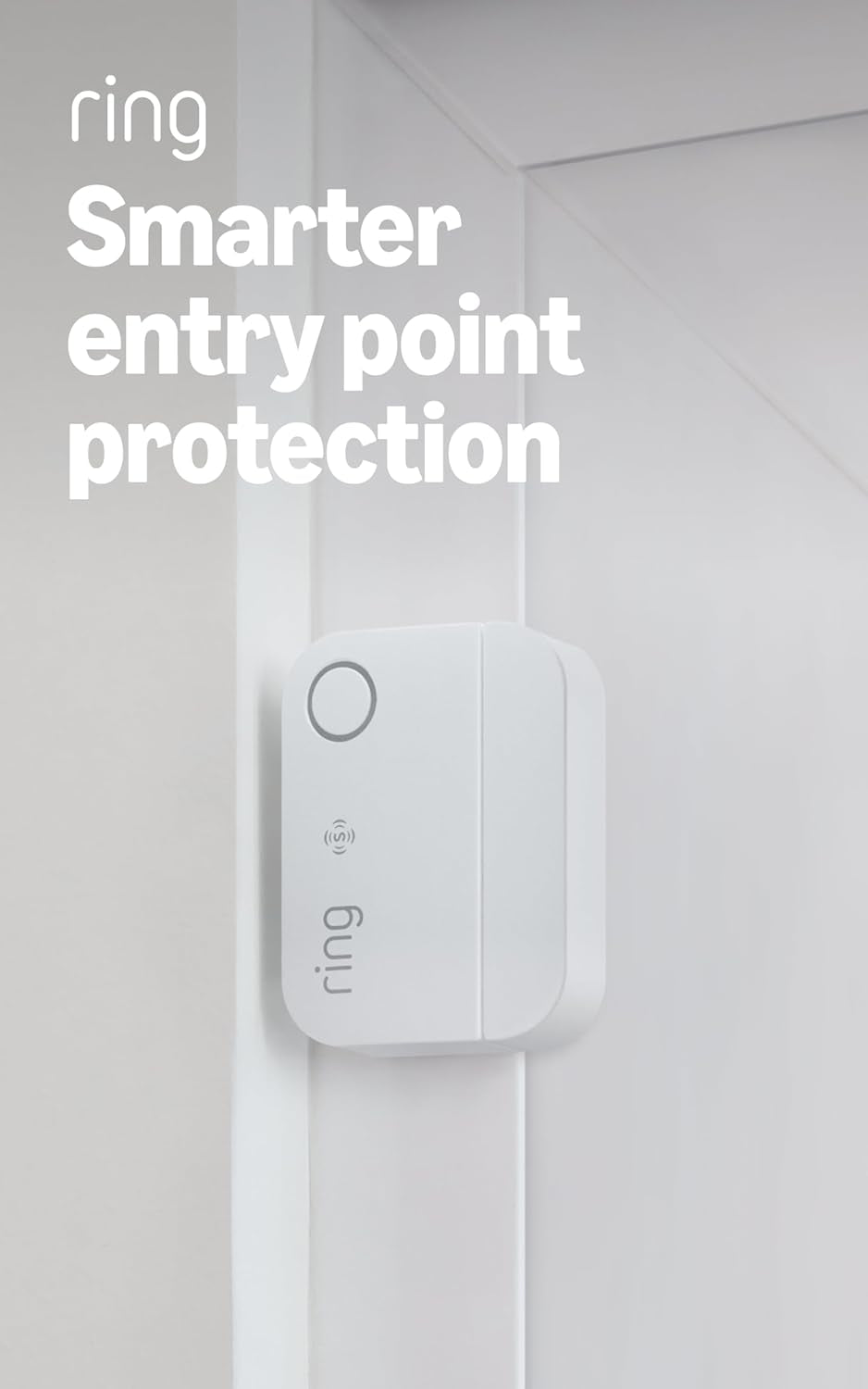 Ring Window & Door Sensor (Newest Model), Protect Entry Points with Instant Alerts, Easy Installation, No Base Station Needed, Professional Monitoring (Sold Separately)