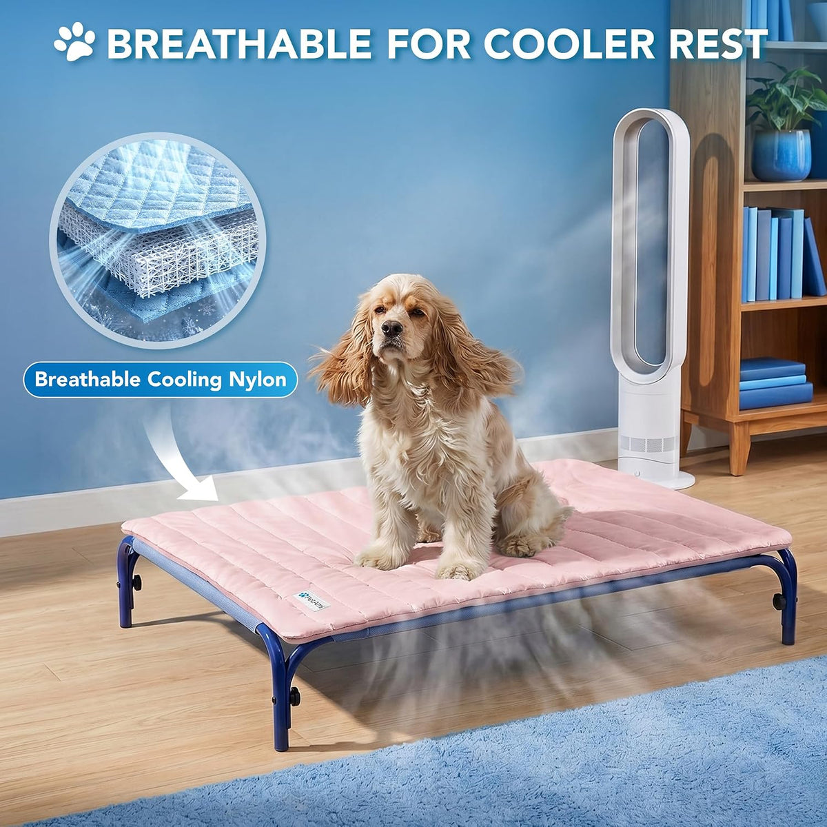 Petami Dog Cooling Mat Blanket Pet Pad for Small Medium Cat, Small, 24X32
