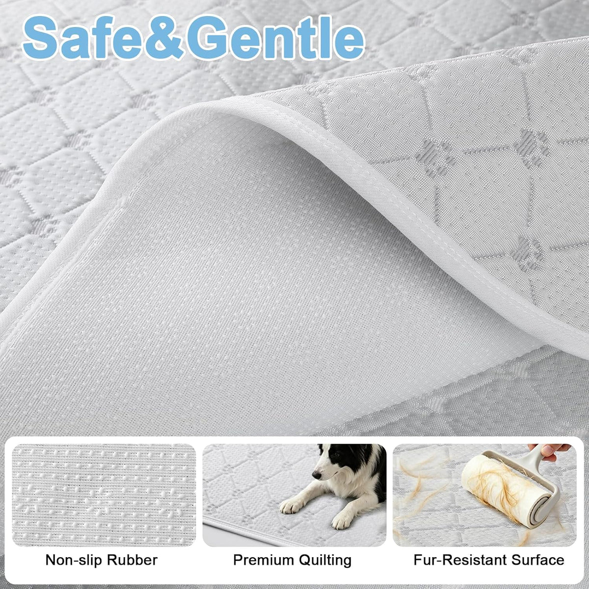 Cooling Mat for Dogs Cats,Pet Dog Cooling Mat Blanket for Dogs,24X18, Grey