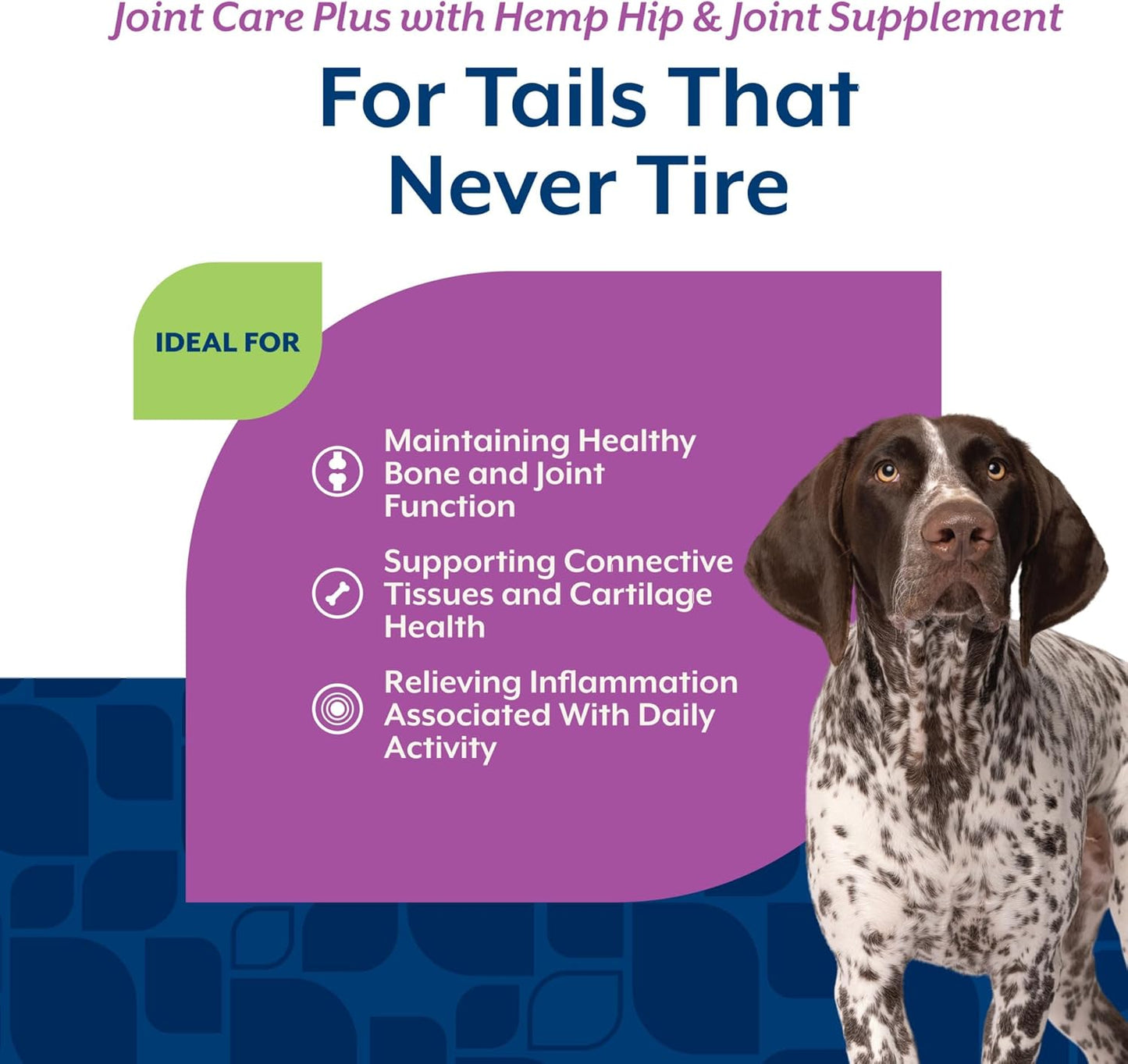 Naturvet Hemp Advanced Joint Health Dog Supplement Soft Chews –Helps Support Joint Health in Dogs – Includes Hemp Seed, Collagen, Glucosamine, MSM, Chondroitin, Omegas – 120 Ct.