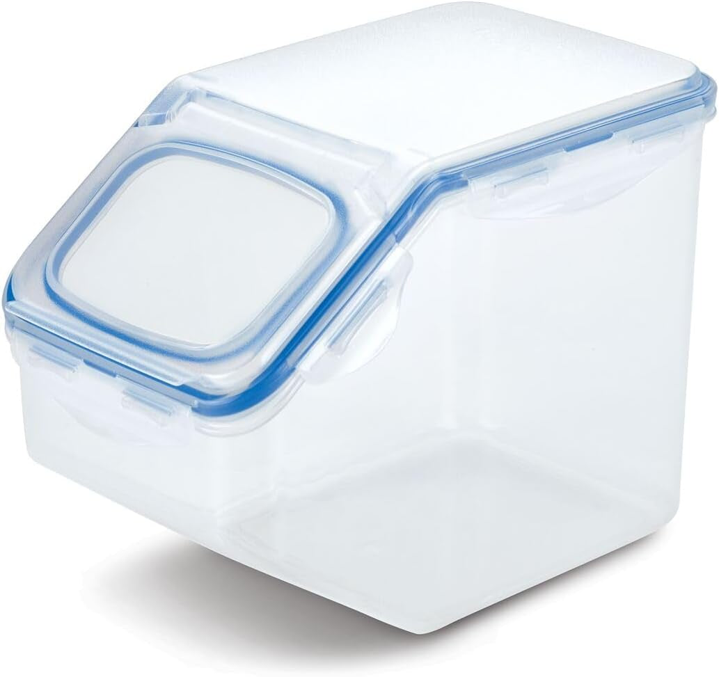 Lock & Lock Storage Bins Food Storage Container with Flip-Top Lids (Large)