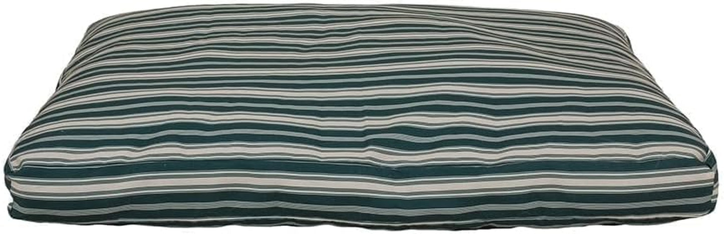 CAROLINA PET COMPANY Striped Faux Gusset Jamison Indoor/Outdoor Bed