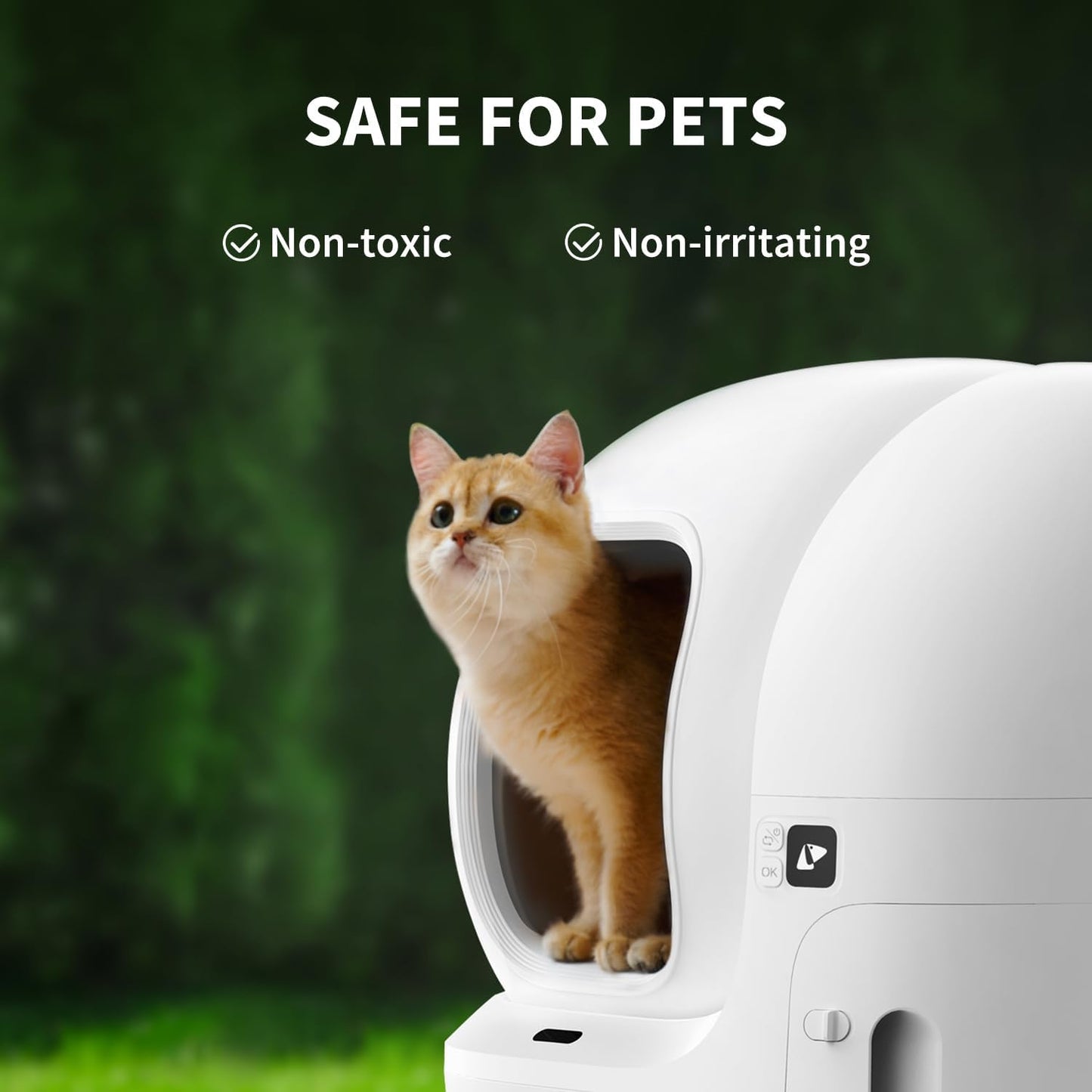 PETKIT N50 Odor Eliminator 2.0 Exclusive for Puramax and Puramax 2 Self-Cleaning Cat Litter Box, Automatic Cat Toilet Box Smell Control Remover (Pack of 3)