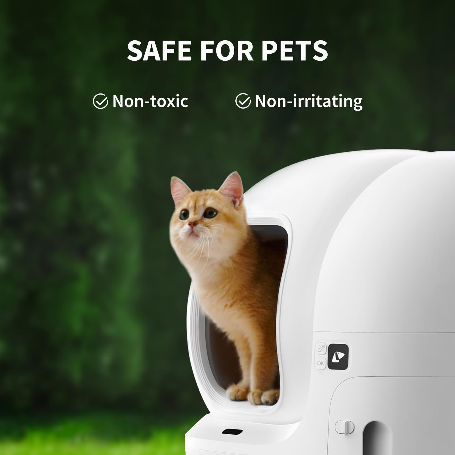 PETKIT N50 Odor Eliminator 2.0 Exclusive for Puramax and Puramax 2 Self-Cleaning Cat Litter Box, Automatic Cat Toilet Box Smell Control Remover (Pack of 3)