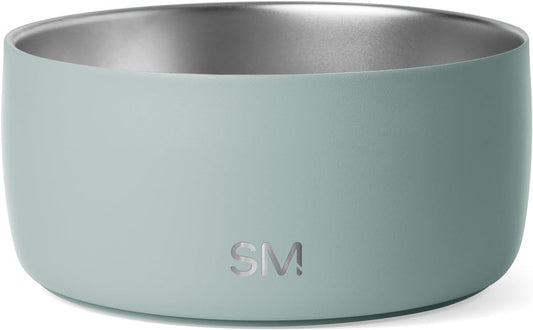 Simple Modern Dog Bowls & Cat Bowls | Medium (4 Cups) | Green
