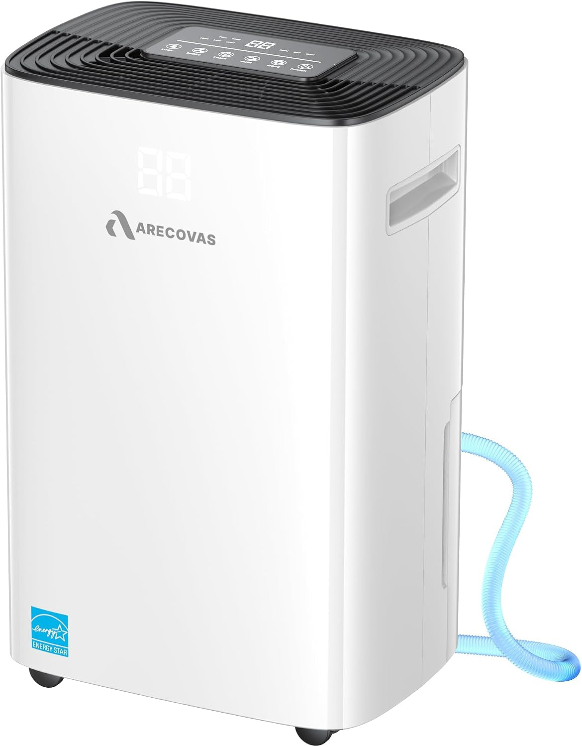 Arecovas 52 Pints Dehumidifier for Basement, 2025 Energy Star, 3500 Sq.Ft