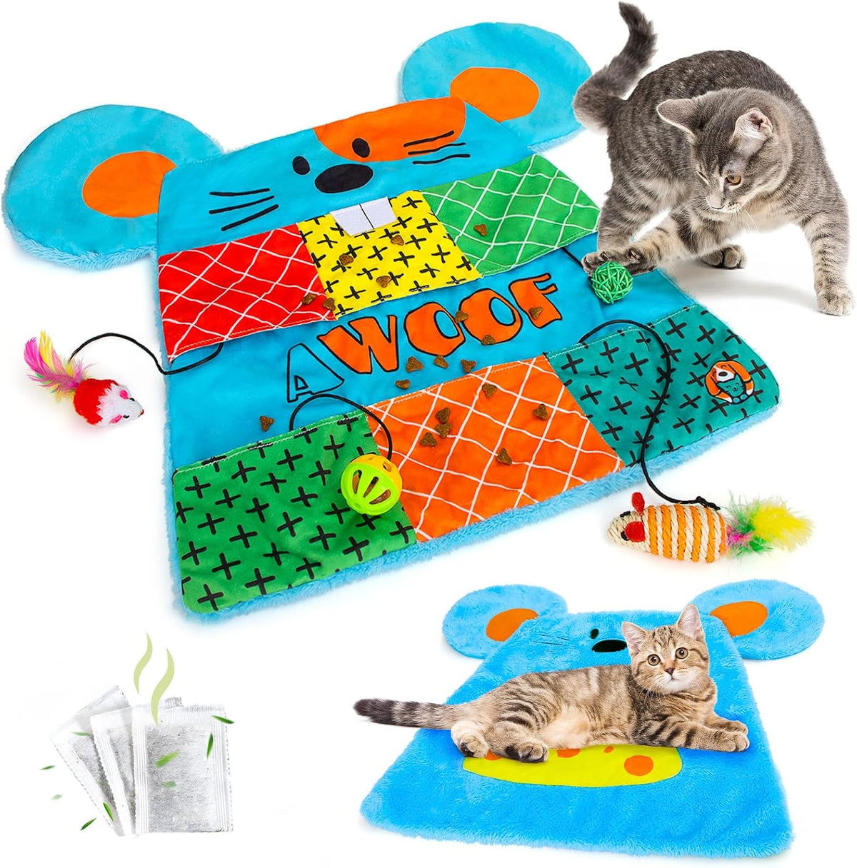 AWOOF Catnip Toys for Indoor Cats