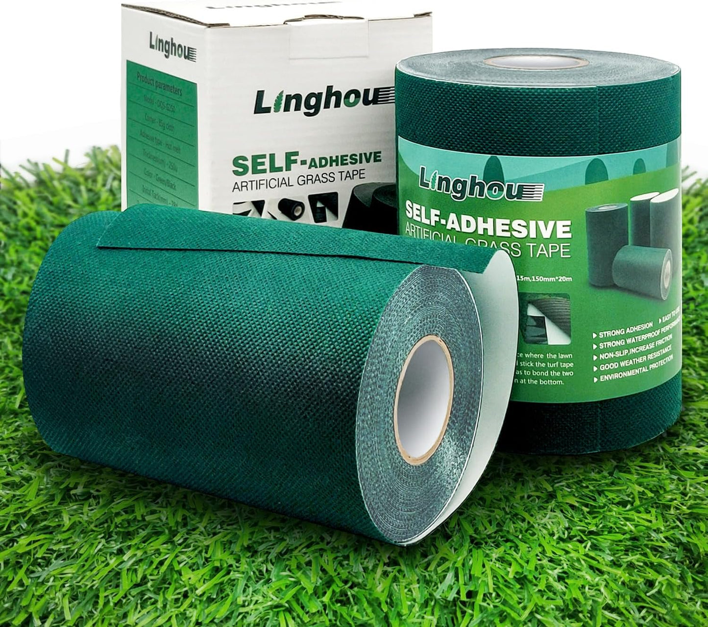 Self-Adhesive Artificial Grass Turf Seam Joining Tape 6" X 16'