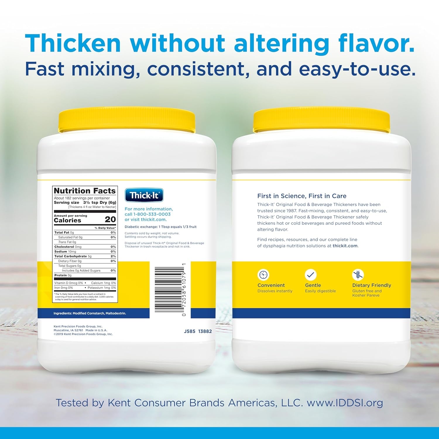 Thick-It Original Food Beverage Thickener Canister, 36 Oz