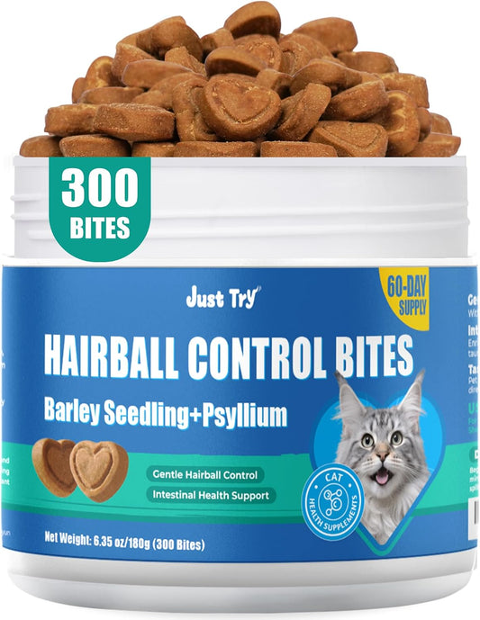 Cat Grass Treats Hairball Treatment Control for Cats