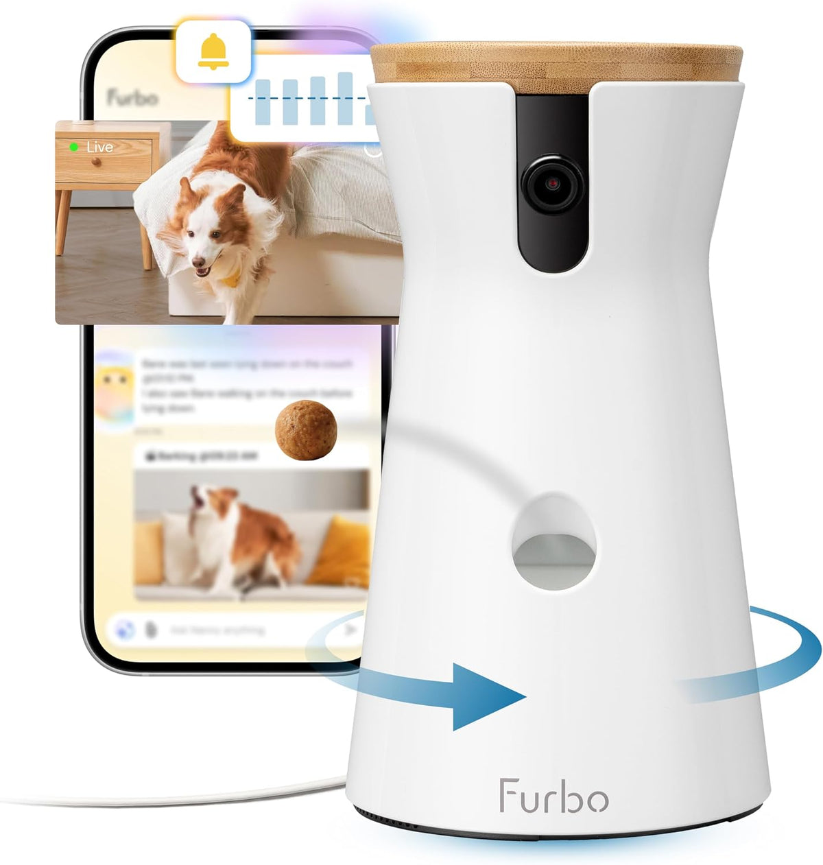 Furbo 360° Dog Camera [Paid Plan Required to Activate]