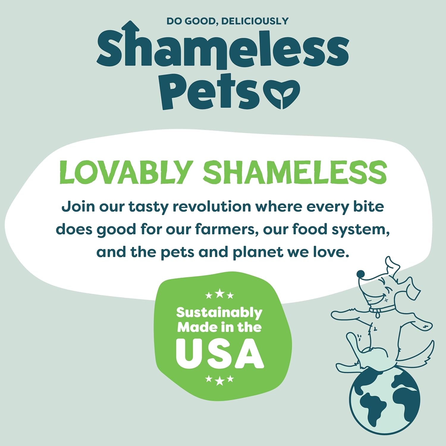 Shameless Pets Crunchy Dog Treats - Snack Mix Variety, 10Oz - Healthy Dog Biscuits & Cookies Treats for Small, Medium, and Large Dogs - Made in the USA - Free from Corn & Soy